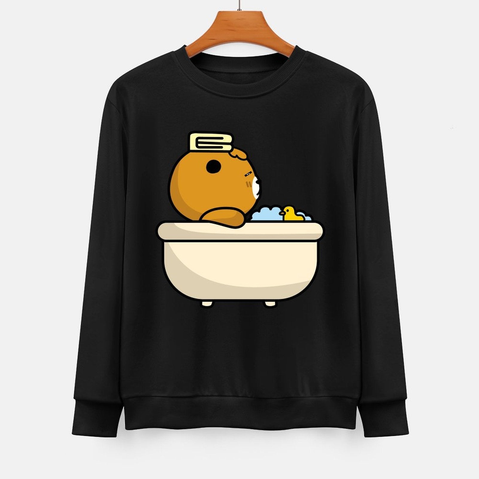 Front Patterned Long Sleeve TopCoreLine AllDay